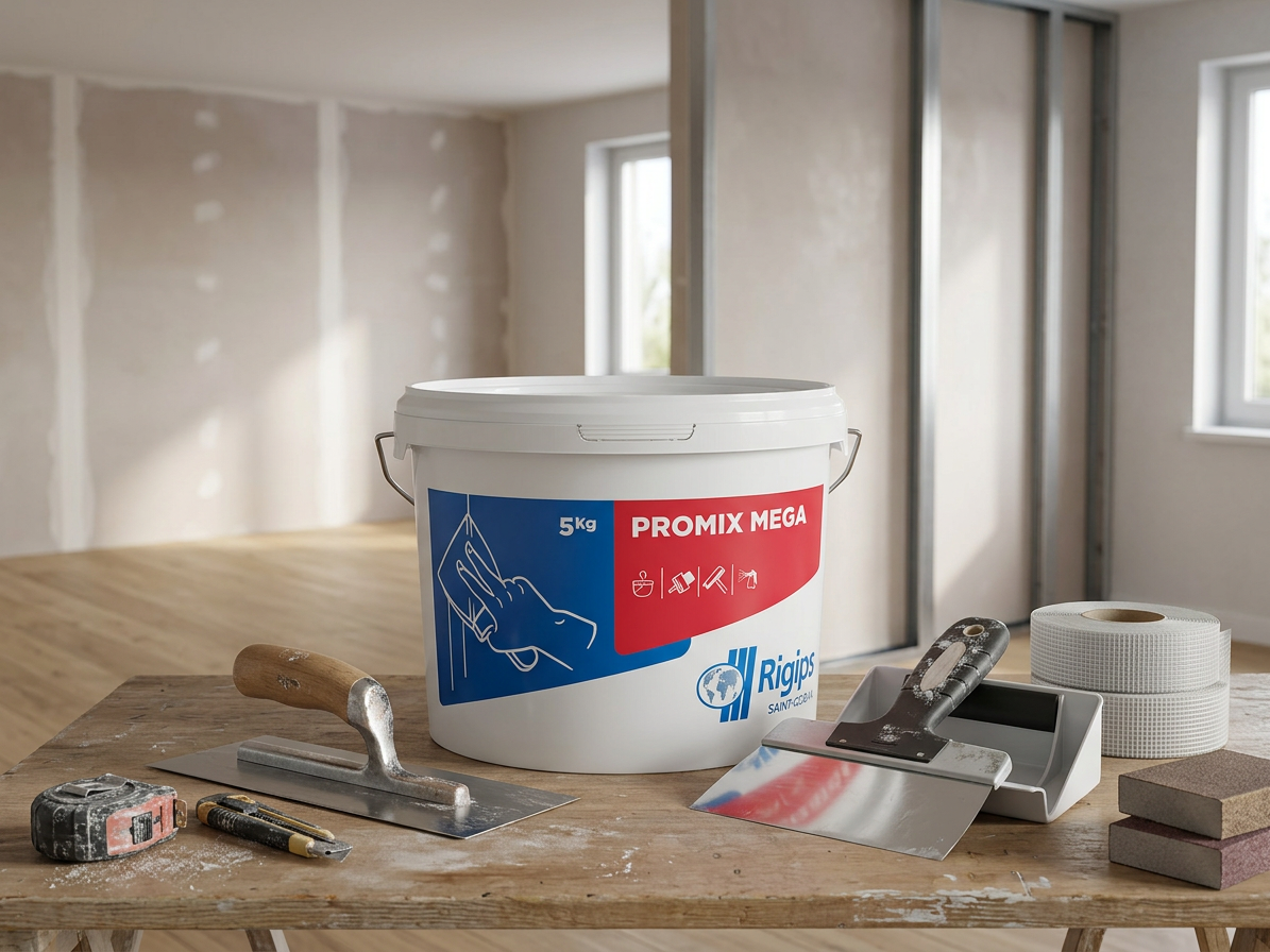 Tmel spárovací a finální Rigips ProMix Mega 5 kg