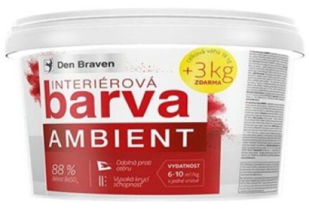 Sada k vnitřní výmalbě na 300 m² bílá