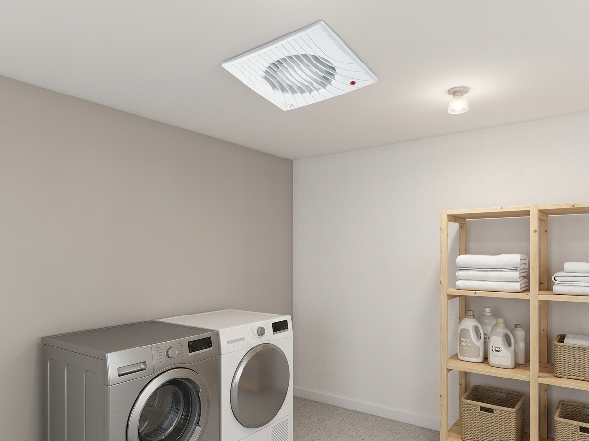Ventilátor axiální s doběhem Ø 120 mm