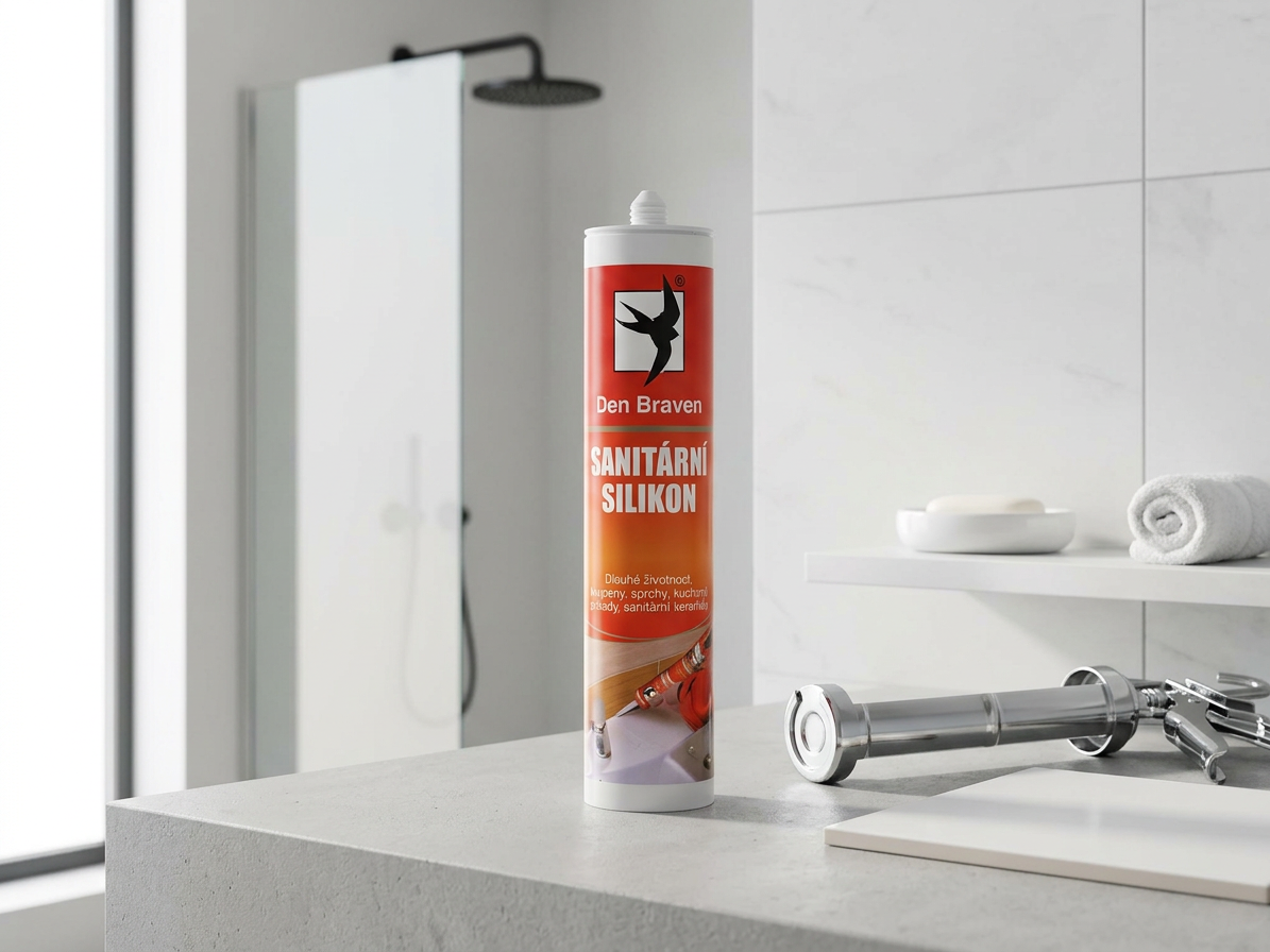 Sanitární silikon bahama Den Braven 280 ml