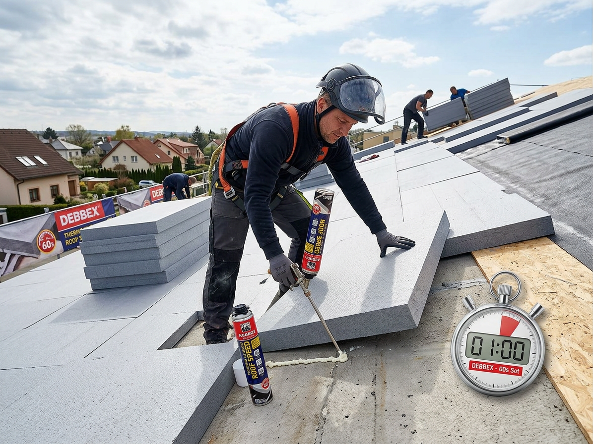 Thermo Kleber ROOF pistolová pěna 750 ml