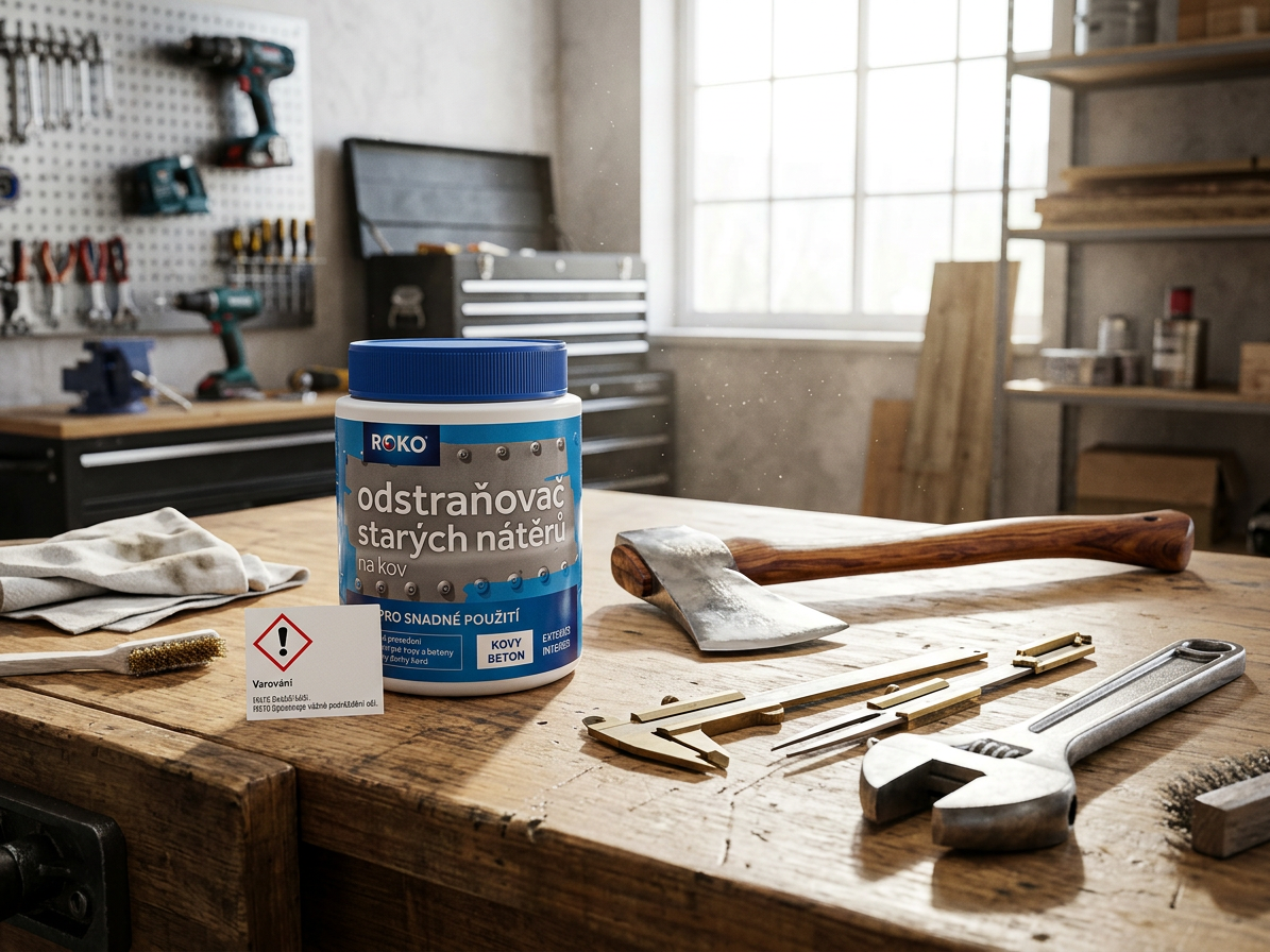 Odstraňovač nátěrů na kov Roko RK 855 - 1 l