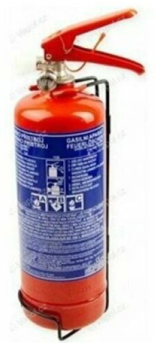 Přístroj hasicí práškový 2 kg