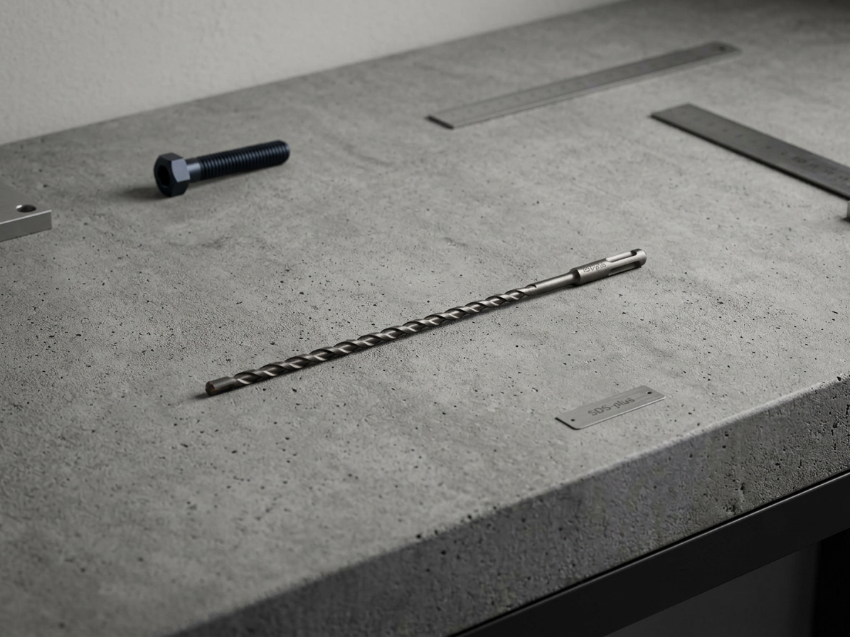 Vrták SDS + s vidiovým křížovým hrotem pro zdivo a beton 5 x 260 mm
