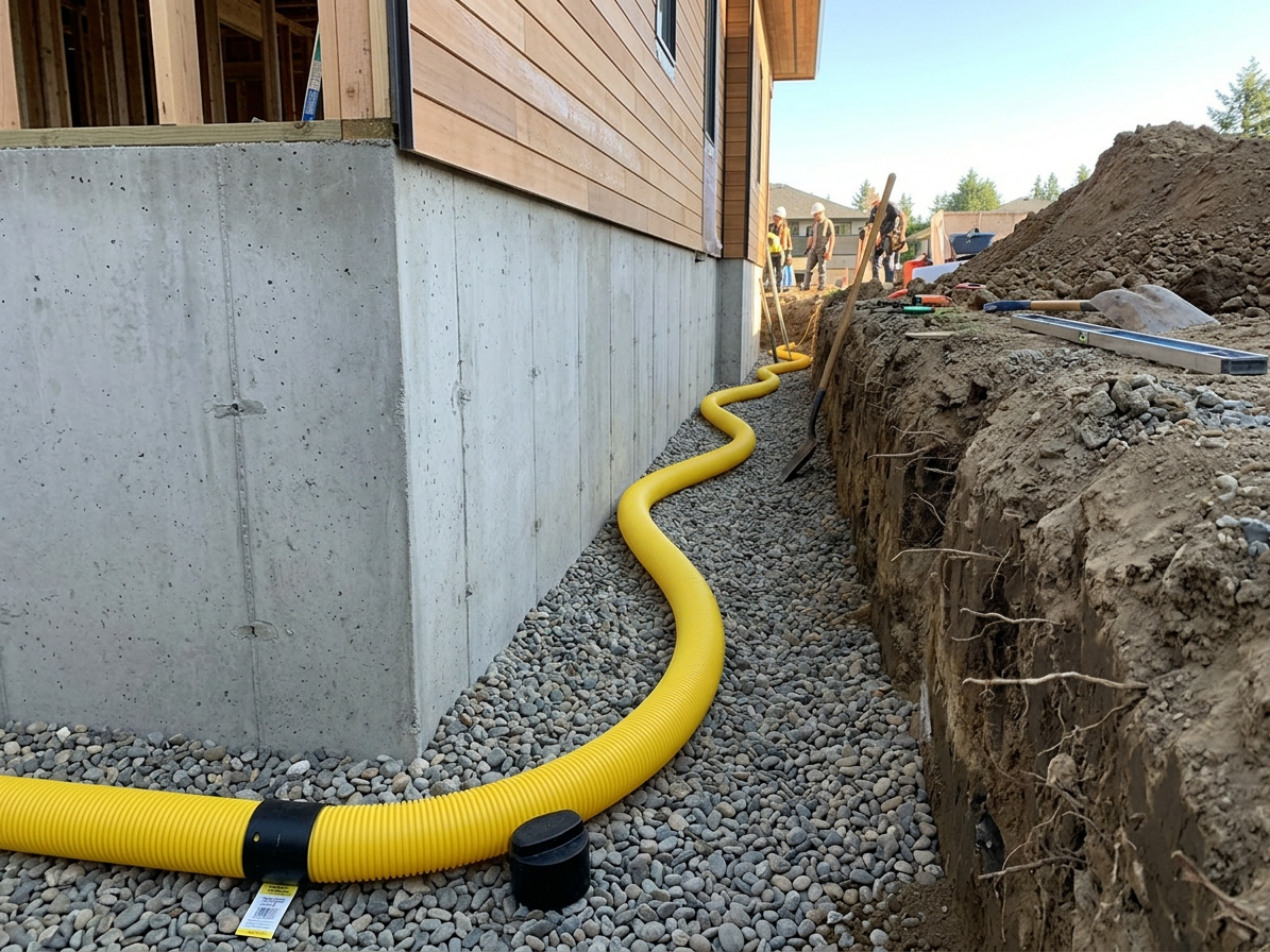 Trubka drenážní ohebná FF-drän DN 80 - 50 m/bal.