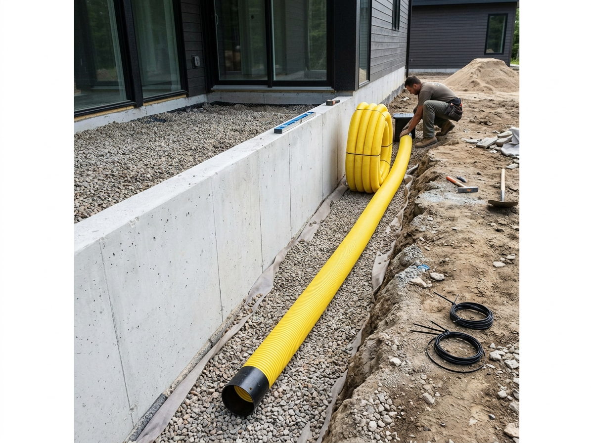 Trubka drenážní ohebná FF-drän DN 50 - 50 m/bal.