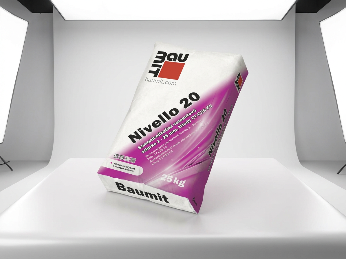 Samonivelační stěrka Baumit Nivello 20 - 25 kg