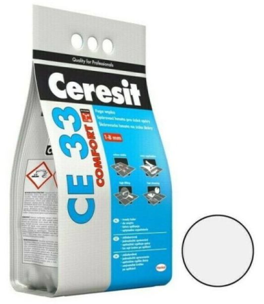 Hmota spárovací Ceresit CE 33 bílá 5 kg