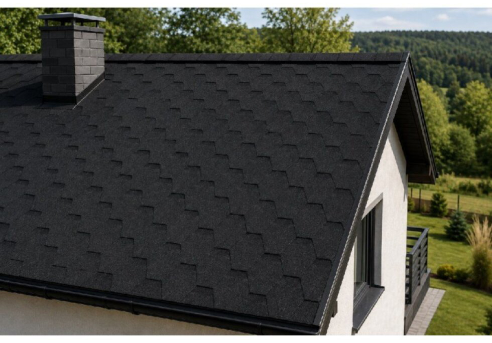 Šindel asfaltový IKO Superglass 10 (černá/3,0m2)