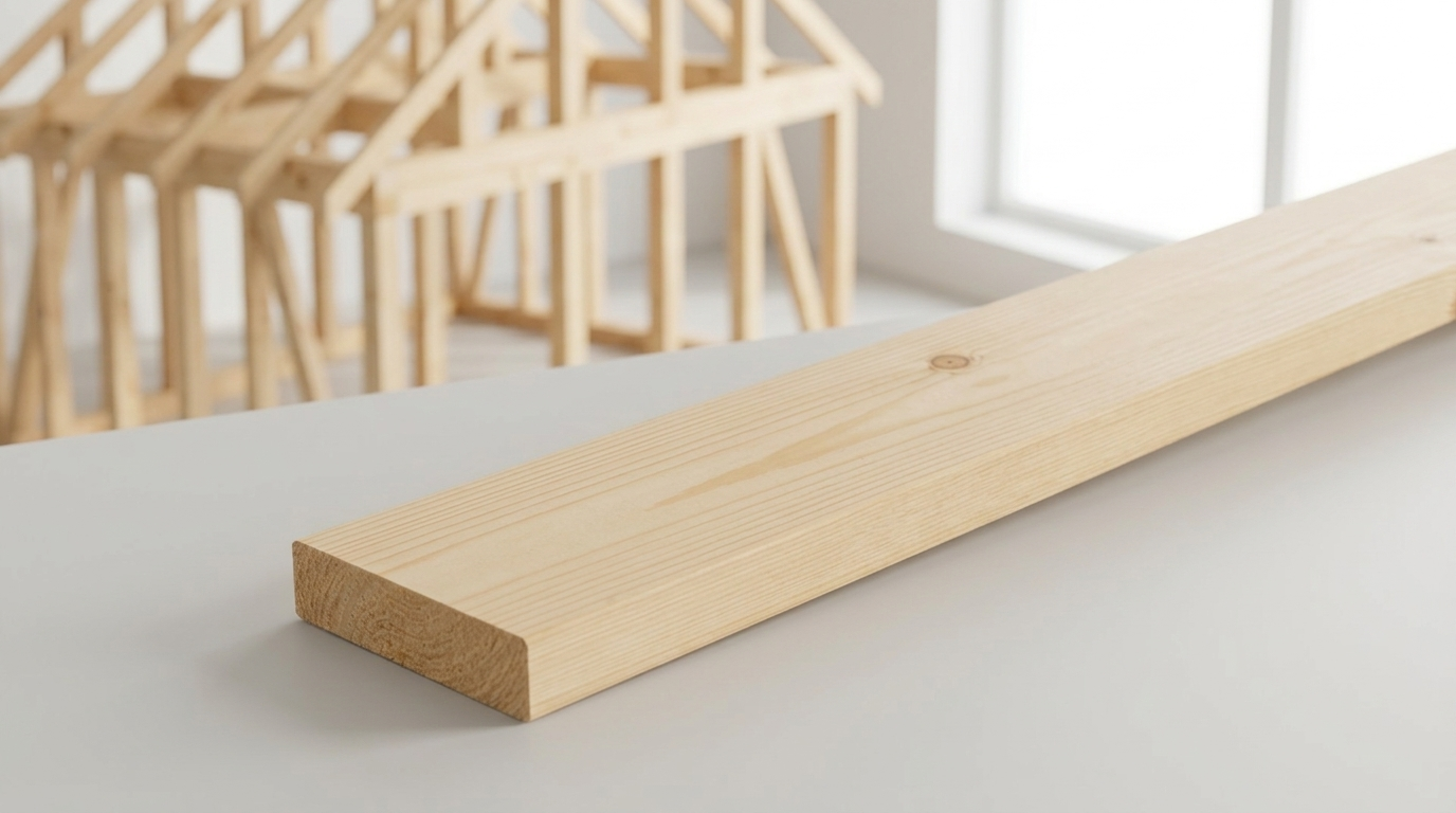 Prkno sušené 22×120 mm délka 4 m