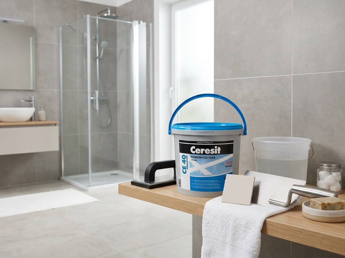 Hmota spárovací Ceresit CE 40 Aquastatic silver 5 kg