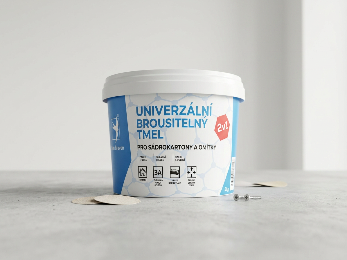 Univerzální brousitelný tmel Den Braven 14 kg