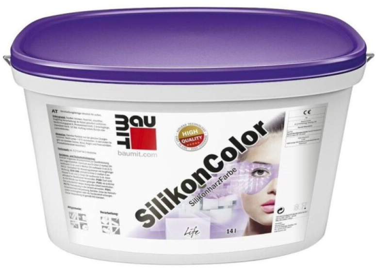Barva fasádní silikonová Baumit SilikonColor – 14l