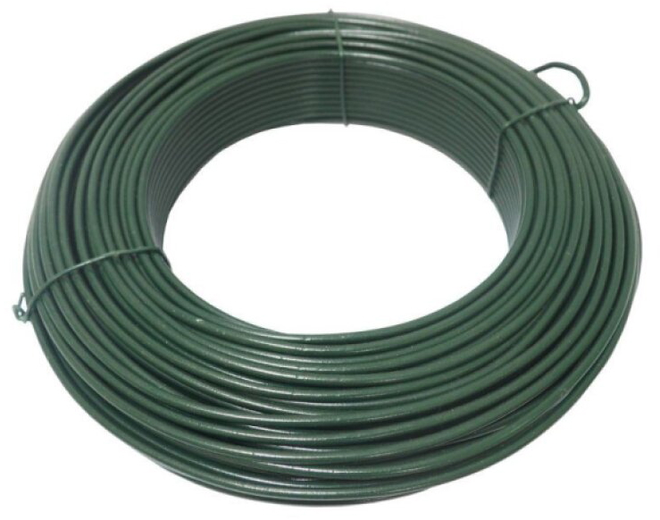Drát napínací PVC zelený 3,4 mm/78 m