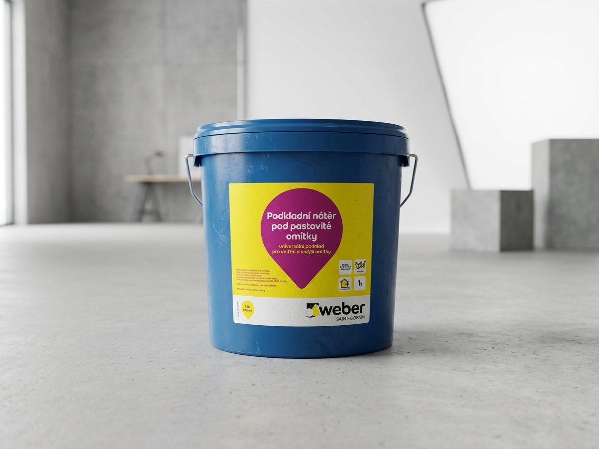 Nátěr základní modrý weberpas podklad UNI 1 kg