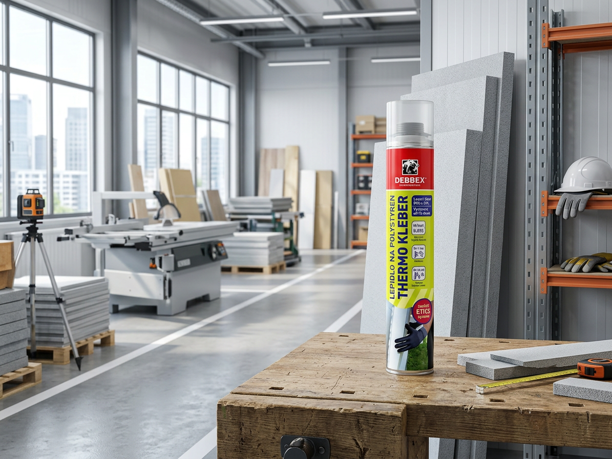 PU lepidlo na polystyren Thermo Kleber Den Braven 750 ml
