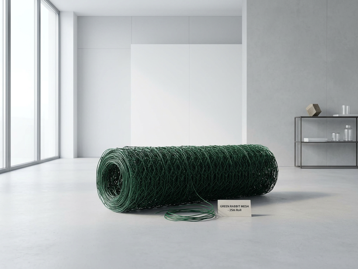 Pletivo králičí poplastované zelené výška 1 m 25/0,9 mm 10 m