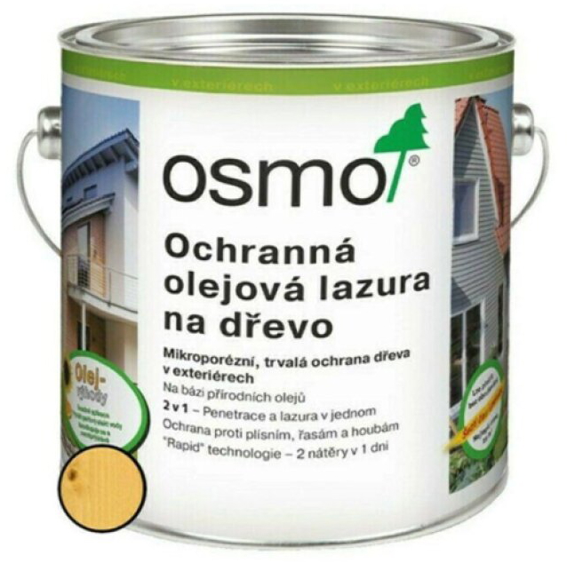 Lazura olejová ochranná Osmo 710 pinie 0,75 l