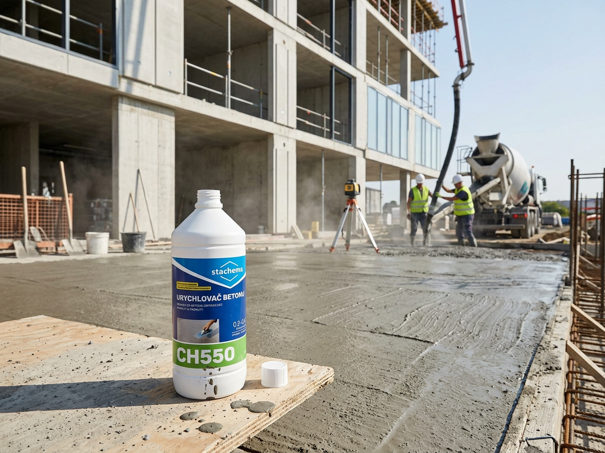 Urychlovač betonu Stachema CH550 - 1 l