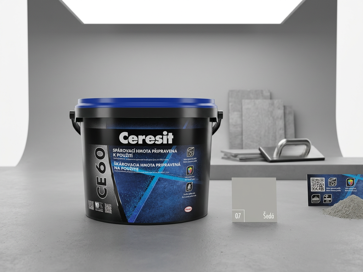 Hmota spárovací Ceresit CE 60 - grey 2 kg