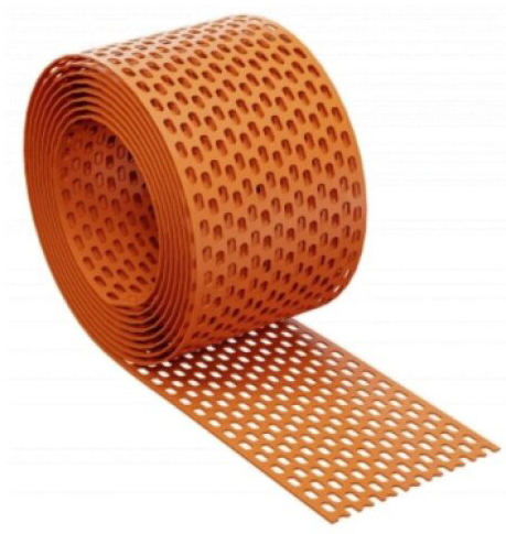 Ochranný pás proti ptákům 80 cihlově červená(5 m/bal.)