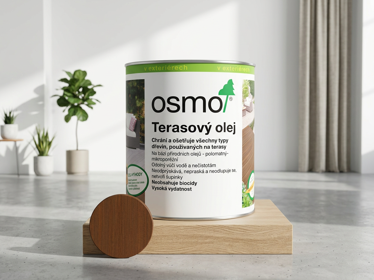 Olej terasový Osmo 016 bangkirai tmavý 0,75 l