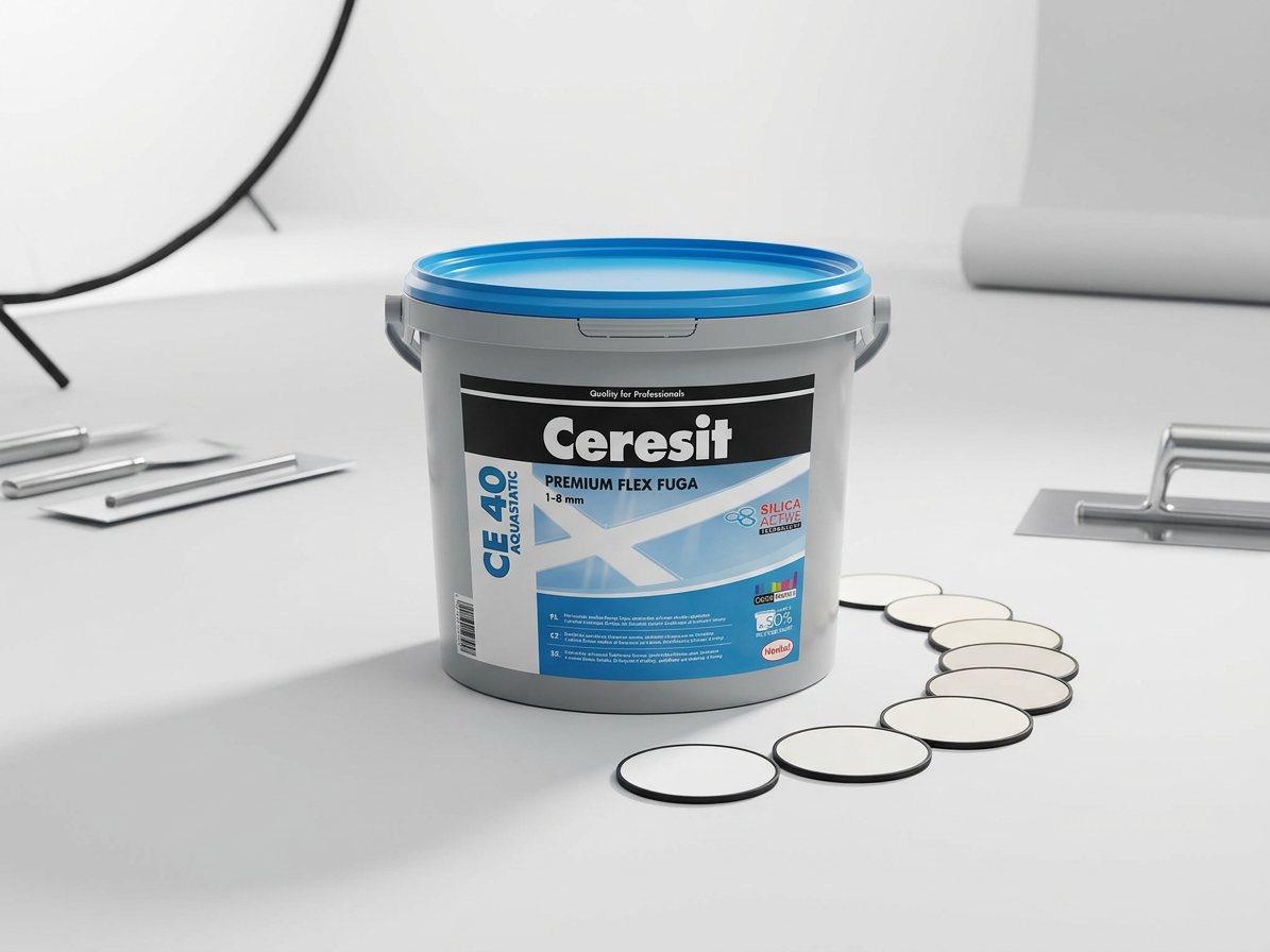 Hmota spárovací Ceresit CE 40 Aquastatic jasmine 5 kg