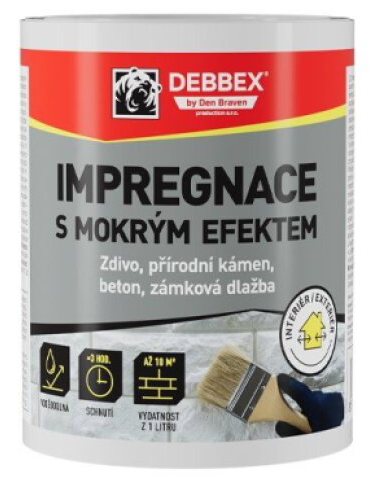 DEBBEX Impregnace s mokrým efektem 1 l