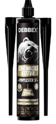Kotva chemická Den Braven Vinylester SF 380 ml