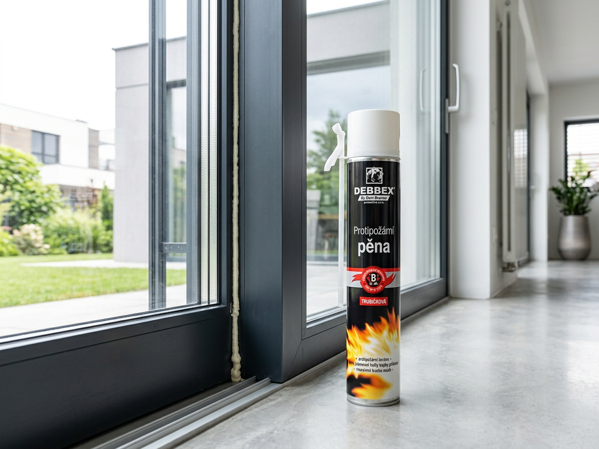 Protipožární pěna trubičková Den Braven 750 ml