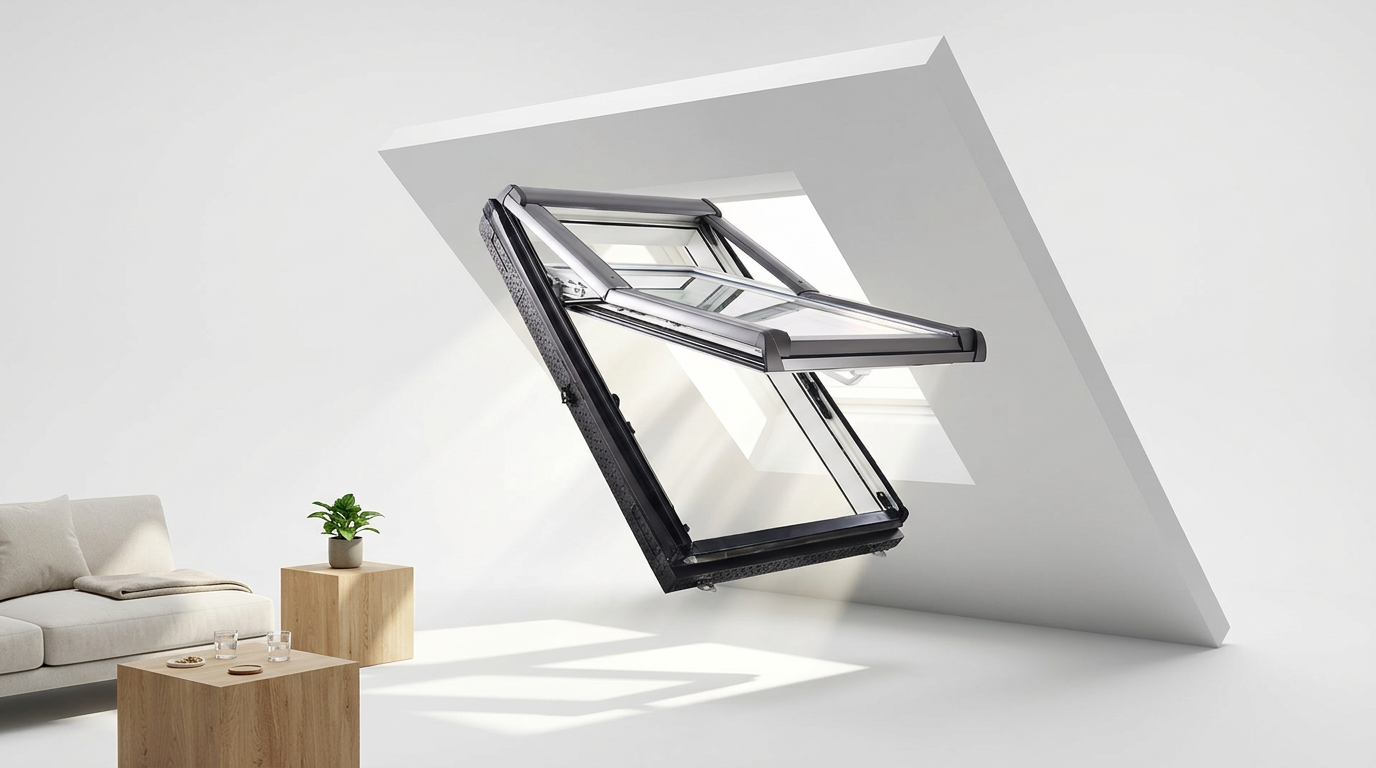 Okno střešní výsuvně kyvné Designo R79 - 140×74 cm