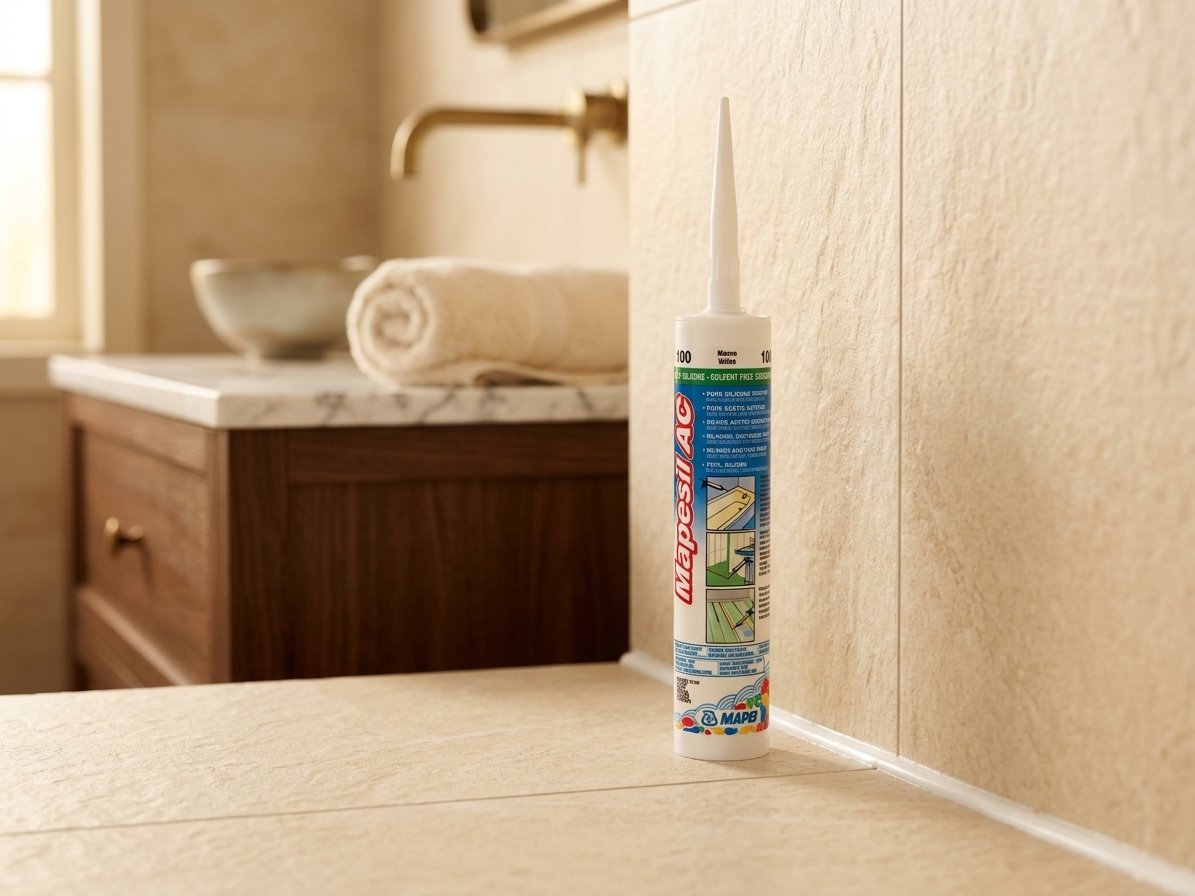 Tmel silikonový Mapei Mapesil AC 130 jasmínová 310 ml