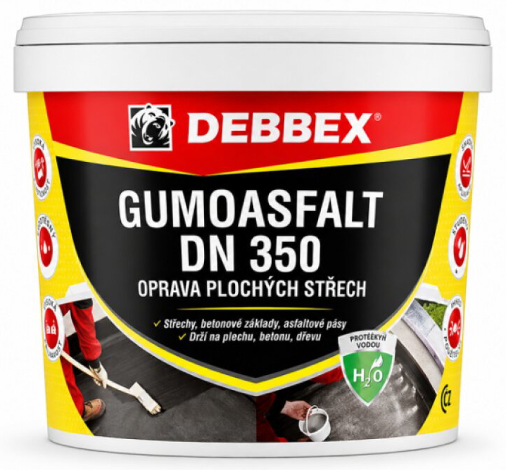 Gumoasfalt DN 350 DEBBEX na vodní bázi 5 kg