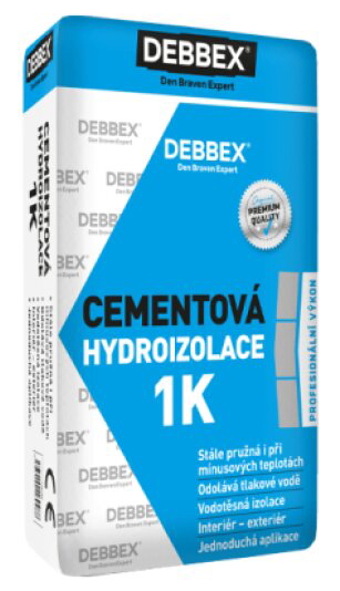 Cementová hydroizolace Den Braven 1K 9 kg