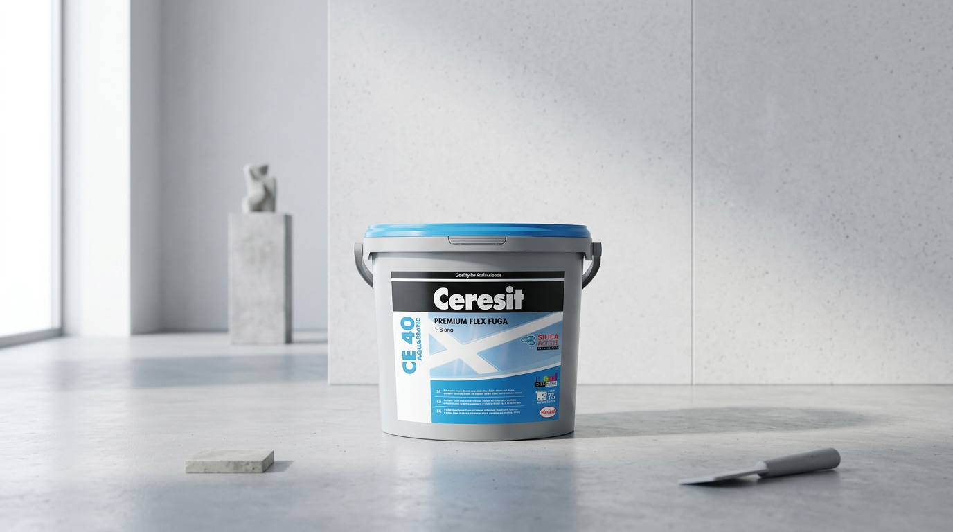 Hmota spárovací Ceresit CE 40 Aquastatic bílá 2 kg
