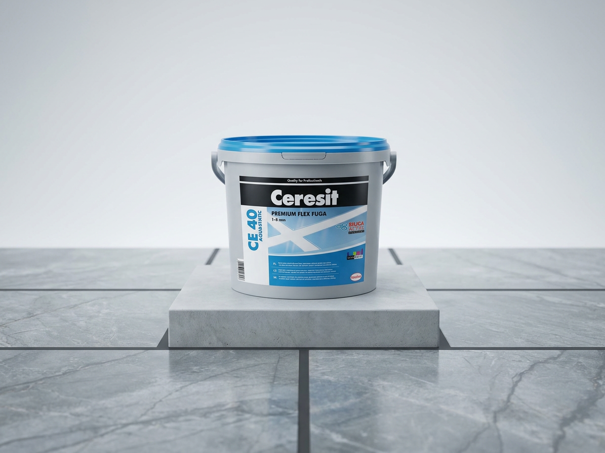 Hmota spárovací Ceresit CE 40 Aquastatic graphite 2 kg