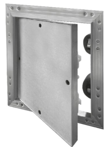Revizní dvířka do SDK s tlačným zámkem 300x300mm