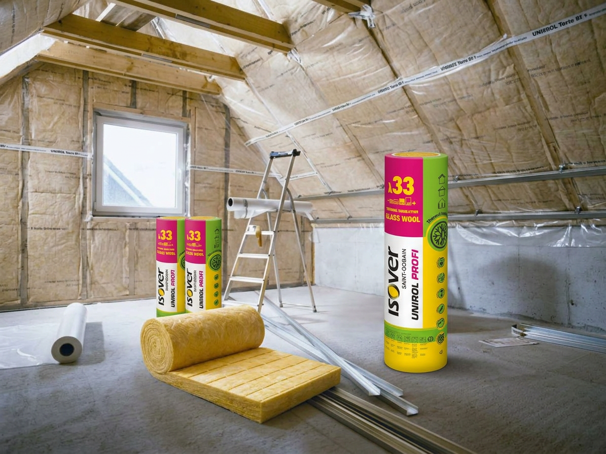 Tepelná izolace ISOVER UNIROL PROFI 140 mm (3,96 m²/bal.)