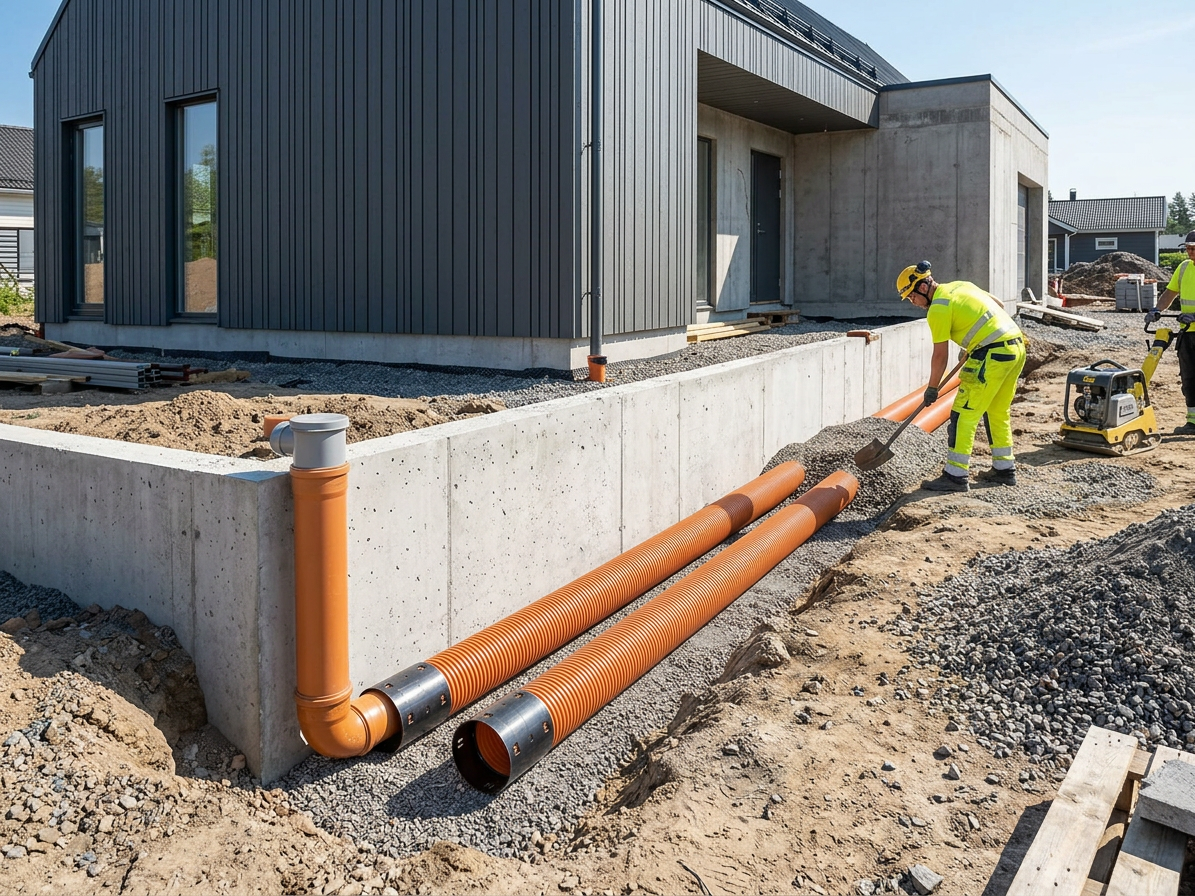 Trubka drenážní tyčová Opti-drän DN 100 délka 2,5 m