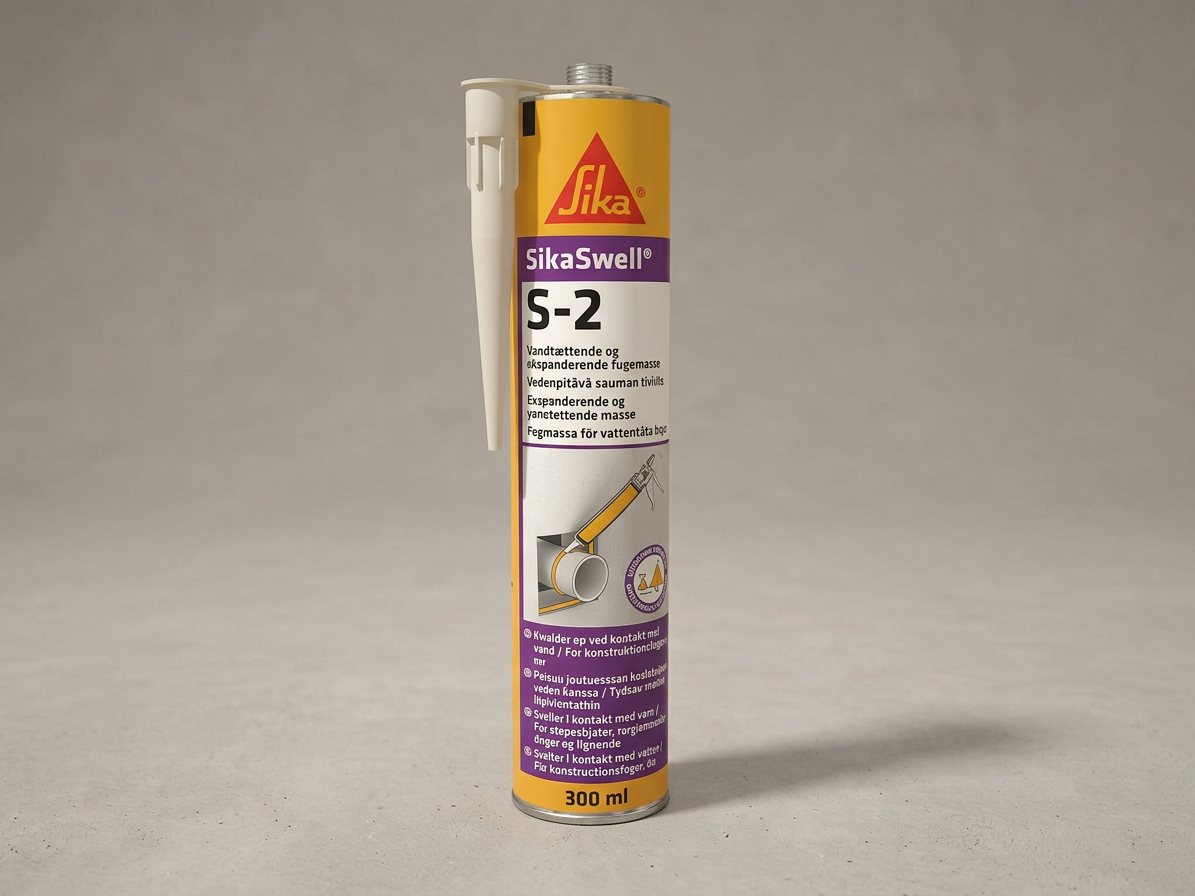 Tmel polyuretanový SikaSwell S-2 červený 300 ml
