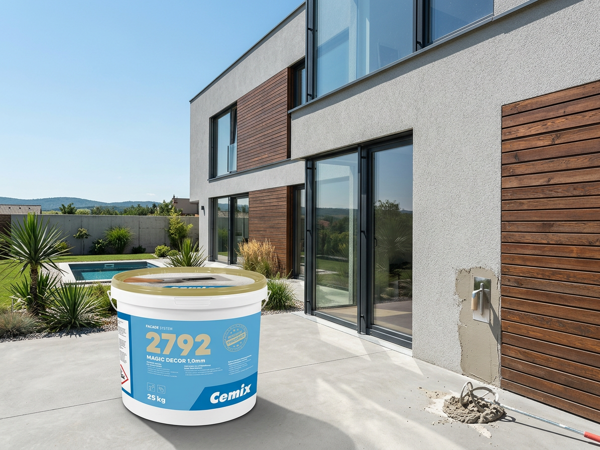 Omítka silikonová Cemix 2792 MAGIC DECOR - 25kg(1mm)