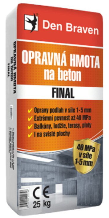 Finální opravná stěrka na beton 5 kg