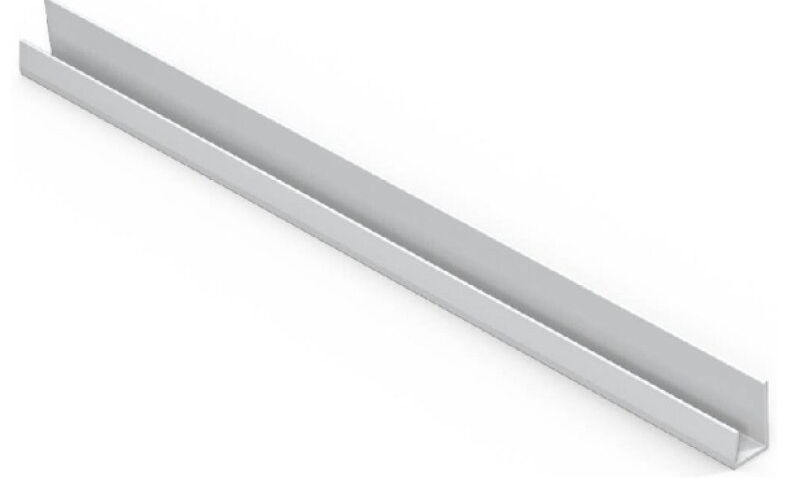 Profil ukončovací PVC 15 mm - 3 m