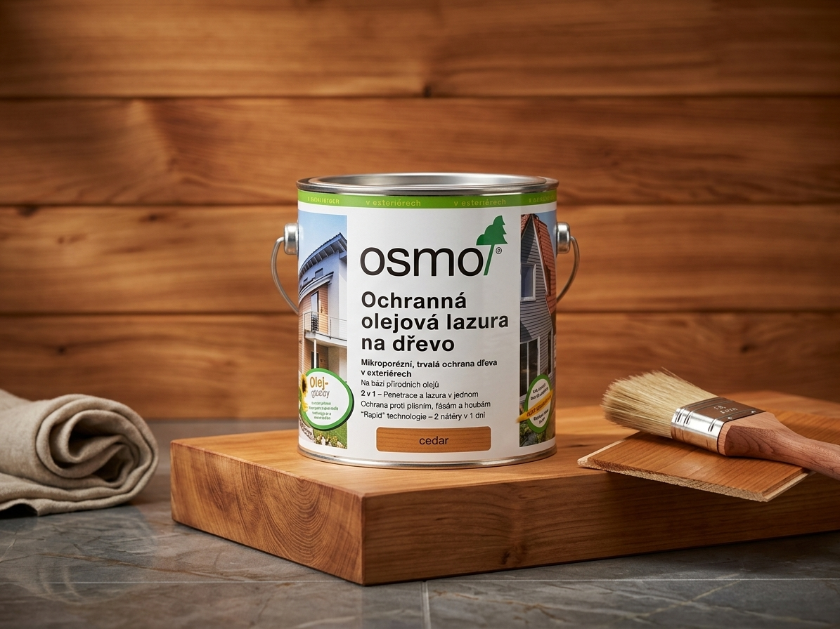 Lazura olejová ochranná Osmo 728 cedr 2,5 l