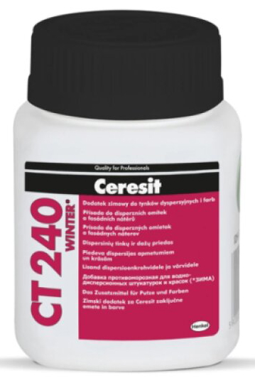 Urychlovač omítek a nátěrů Ceresit CT 240 winter