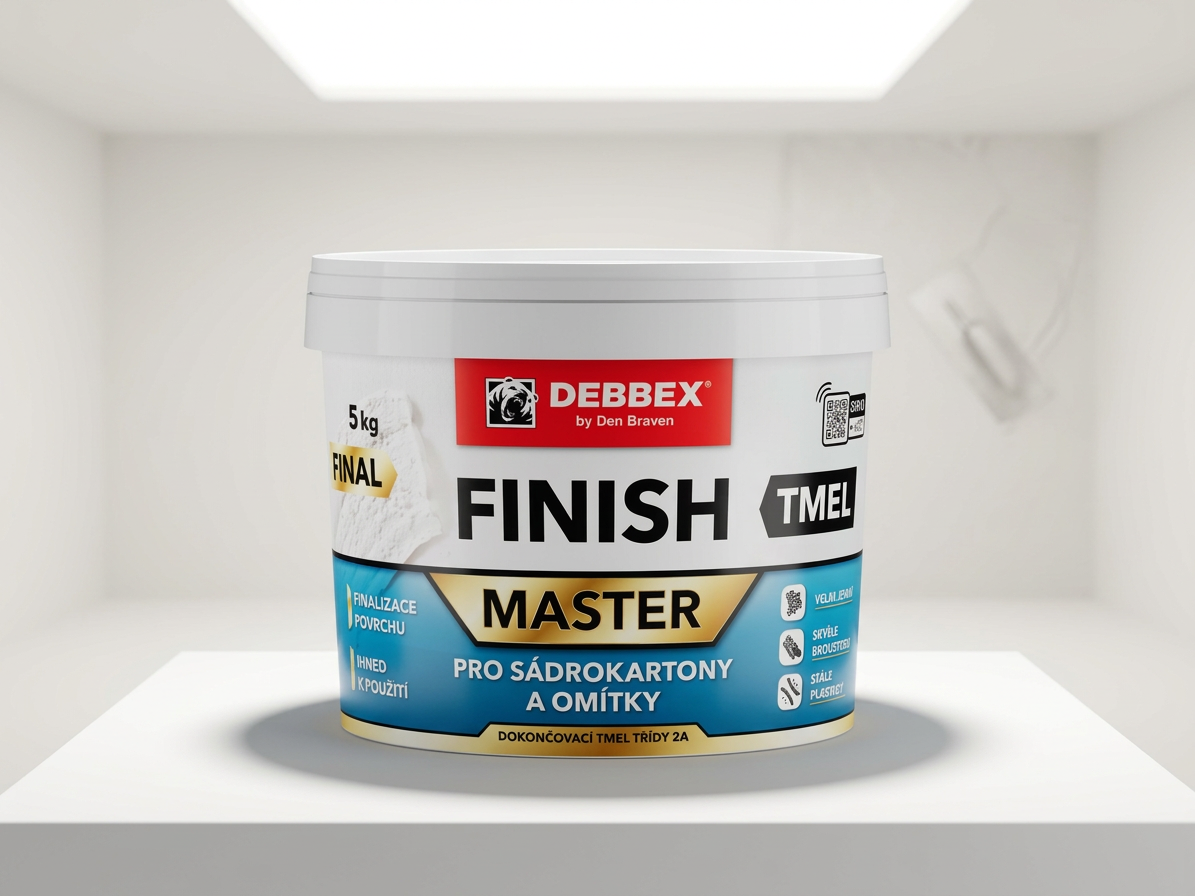 Den Braven Tmel pro sádrokartony a omítky FINISH 5 kg