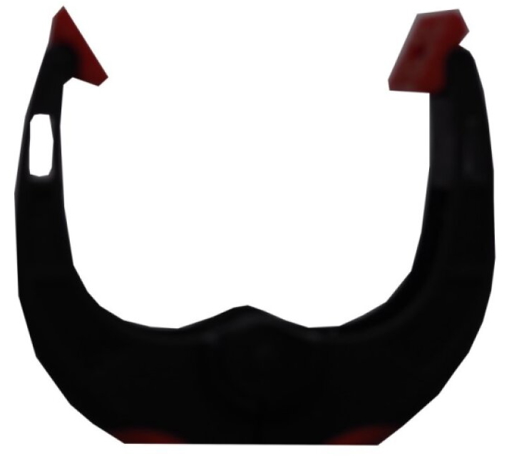 Svorka plastová pružinová 205 x 82 mm