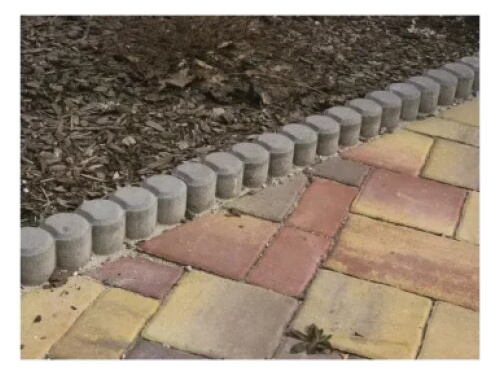 Obrubník palisádový DITON 500x60x250 mm přírodní