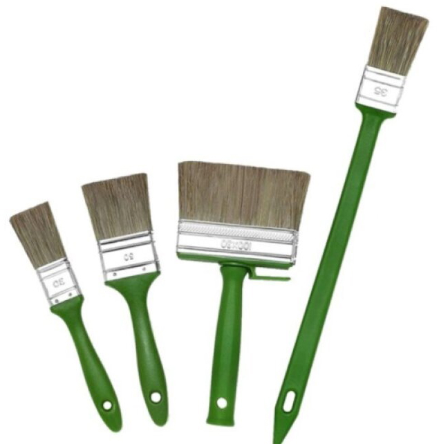 Sada štětců na lazury Color Expert 4 ks