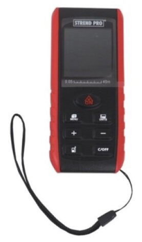 měřič vzdálenosti, digitální, rozsah 0,05 - 40 m